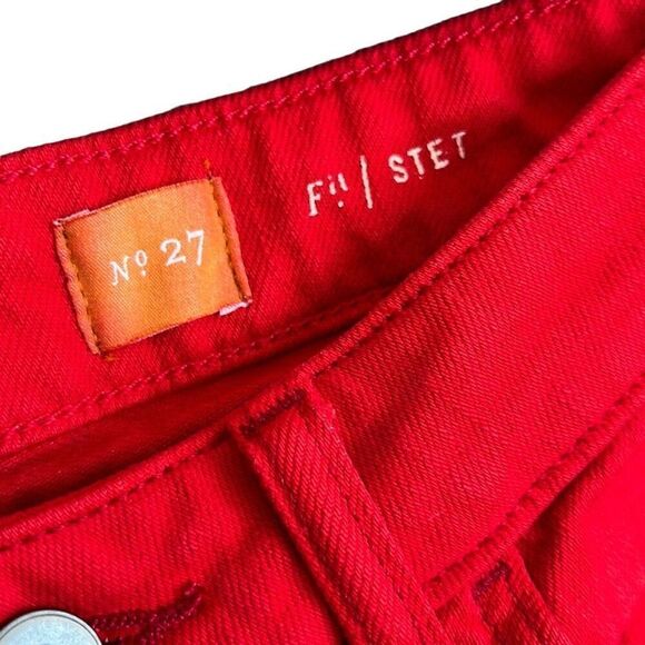 Fahrenheit Stet No 27 Red Skinny‎ Jeans - Picture 3 of 7
